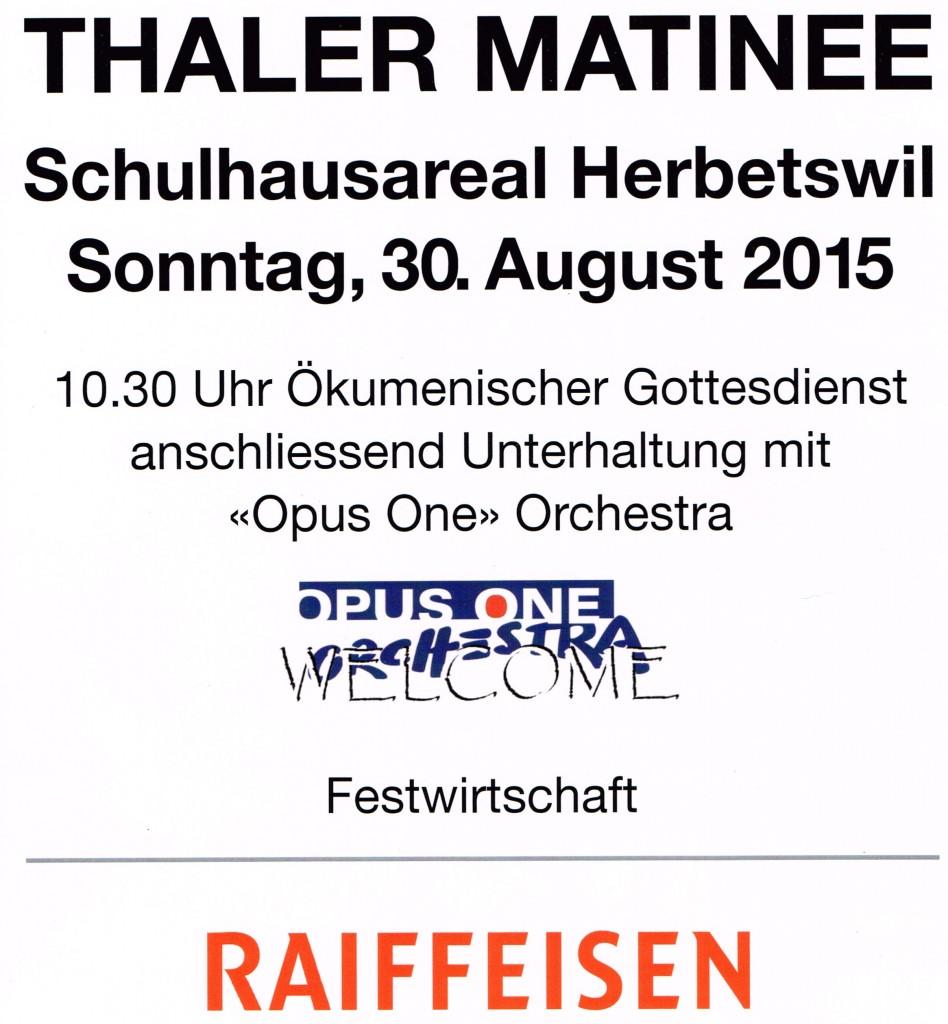 thaler-matinee